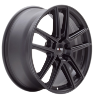 Platin P73 6,5x16 ET38 5x112 70,1 racing-schwarz