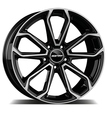 GMP Furiosa 9,5x21 ET26 5x112 66,5 black diamond