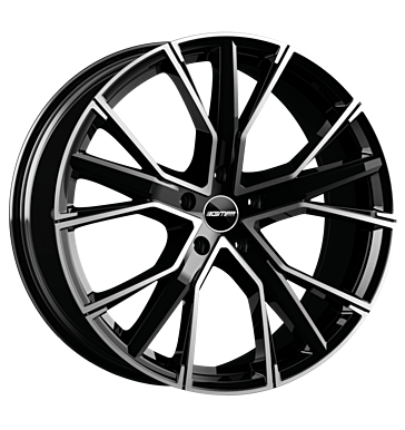 GMP Gunner 9x20 ET45 5x130 71,6 black diamond