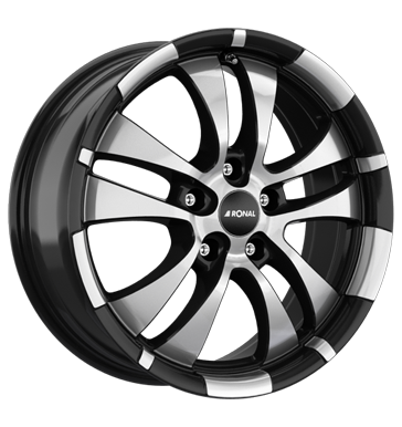 Ronal R59 7,5x17 ET35 5x112 76 jetblack-frontkopiert