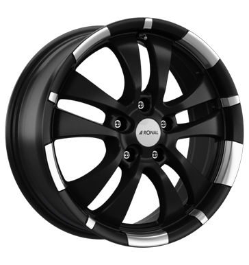 Ronal R59 7,5x17 ET35 5x120 72,5 jetblack-matt-hornkopiert