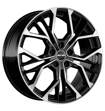 GMP Matisse 8,5x20 ET33 5x108 60,1 black diamond
