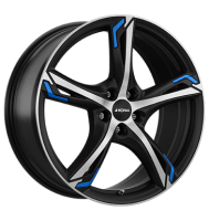 Ronal R62 Blue 7,5x18 ET45 5x114,3 82...