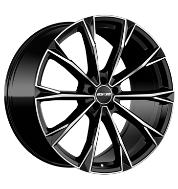 GMP Totale 8,5x21 ET35 5x112 66,5 black diamond