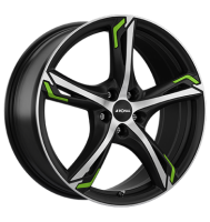 Ronal R62 Green 8x19 ET33 5x110 65,1...