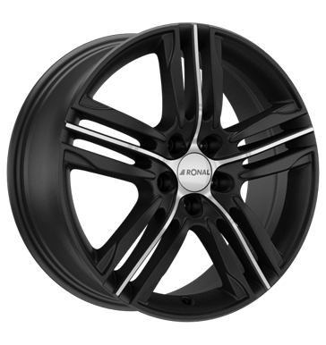 Ronal R57 7,5x19 ET51 5x112 76 mattschwarz-frontkopiert