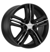 Ronal R57 7,5x19 ET51 5x112 76 mattschwarz-frontkopiert