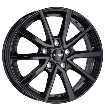 Platin P95 6x16 ET43 5x112 57,1 diamant-schwarz