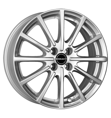 Borbet BL4 7x16 ET45 4x100 64 brillant silver
