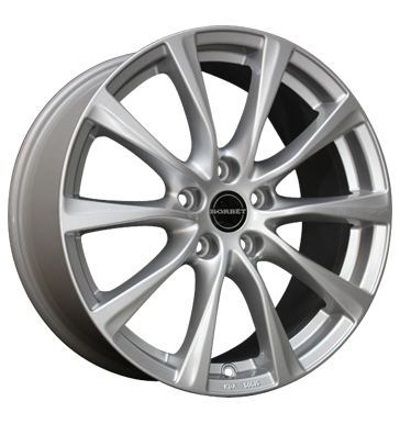Borbet RE 7x16 ET38 5x112 66,6 silber lackiert