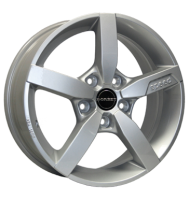 Borbet T1 7x17 ET40 5x115 70,27 crystal silver