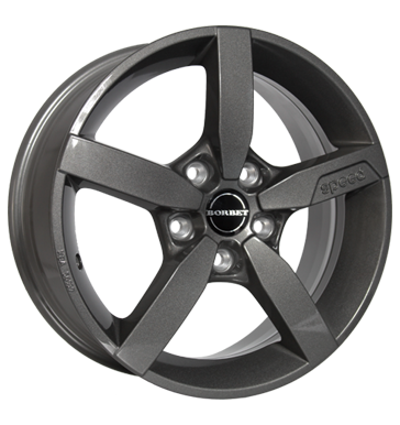 Borbet T1 6,5x16 ET50 5x114,3 72,5 metal grey