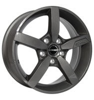 Borbet T1 7x17 ET40 5x112 72,5 metal grey