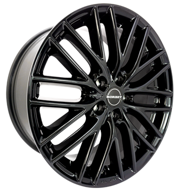 Borbet BS5 8x18 ET40 5x114,3 72,5 black glossy