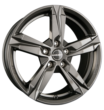 Borbet T10 6,5x16 ET50 5x108 63,4 anthrazit glossy