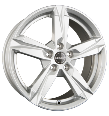 Borbet T10 8x18 ET40 5x114,3 72,5 crystal silver