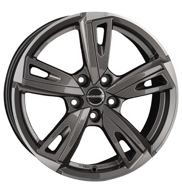 Borbet BU1 6,5x16 ET45 5x100 57,1 mistral anthracite glossy polished