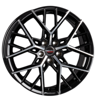 Borbet BY 8x18 ET45 5x114,3 72,5 black polished glossy