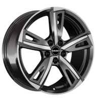 Borbet BU1 8x19 ET38 5x112 72,5 mistral anthracite glossy...