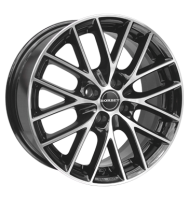 Borbet BS4 6,5x15 ET40 4x114,3 72,5 black polished