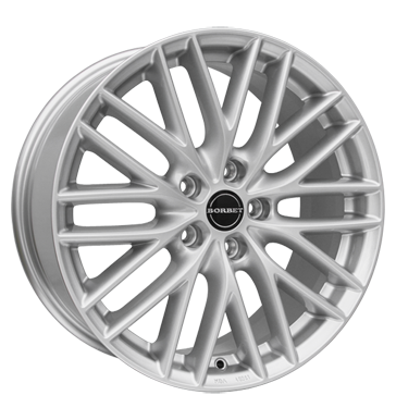 Borbet BS5 7x16 ET40 5x105 56,6 brillant silver