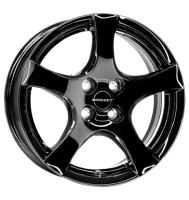 Borbet F 6x15 ET37,5 4x108 63,4 black glossy