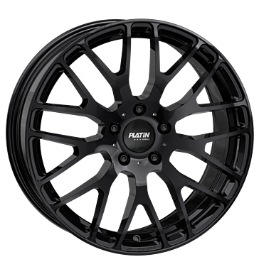 Platin P70 8,5x20 ET20 5x112 66,5 black shiny