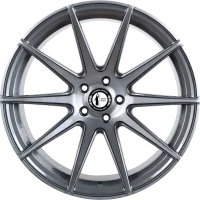 E 1 FF Deep Concave 10,5x20 5x112 ET20 Titanium brushed