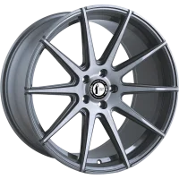 E 1 FF Deep Concave 10,5x20 5x112 ET40 Titanium brushed
