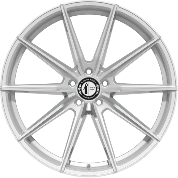 E1 FL Deep Concave 11,0x20 5x112 ET30 Hyper Silver Polished Surface