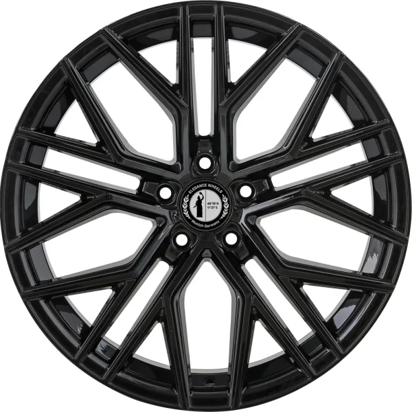 E 2 FF Concave 8,5x19 5x112 ET18 Highgloss Black