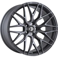 E 3 FF Deep Concave 9,5x19 5x120 ET40 Titanium brushed