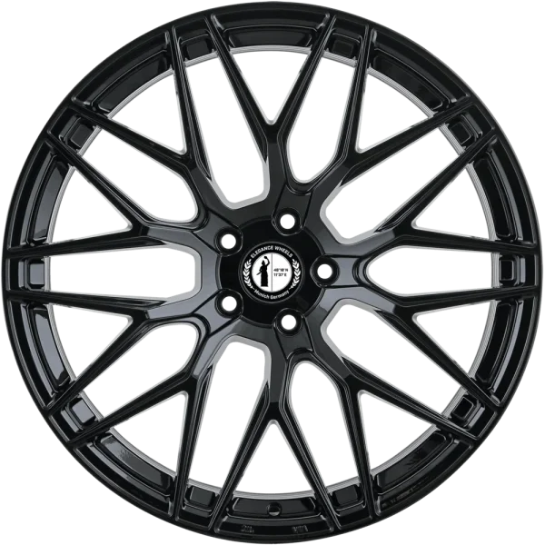 E 3 FF Deep Concave 11,0x21 5x112 ET27 Highgloss Black