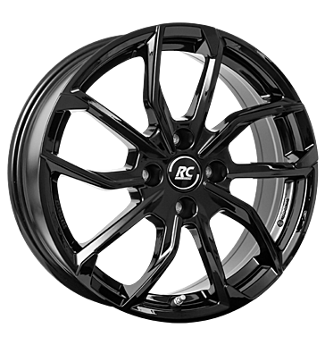 RCDesign RC34 7x17 ET50 4x100 54,1 schwarz glanz