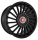 Eta Beta Venti-R ZV 8,5x20 ET48 5x130 71,6 Black matt R.Schwarz/M.Rot