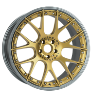 BBS CH-RII Unlimited K2 9,5x20 ET17 5x112 77 racing gold...
