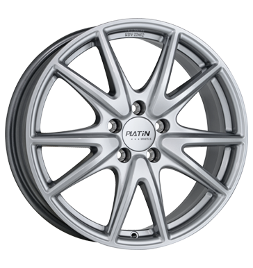 Platin P99 7x17 ET35 5x114,3 72,6 platinum-silber