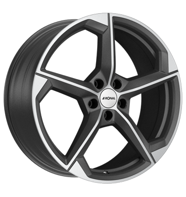 Ronal R66 8,5x20 ET50 5x114,3 82 orbit grey-matt-frontkopiert