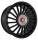Eta Beta Venti-R ZV 9x20 ET38 5x108 78,1 Black matt R.Silber/M.Rot