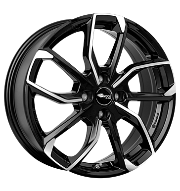 RCDesign RC34 6,5x16 ET47,5 4x108 63,4 schwarz glanz vollpoliert