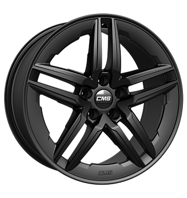 CMS C29-AERO 7,5x18 ET49 5x112 66,5 complete matt black