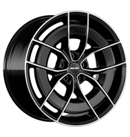 GMP Energia 10x22 ET20 5x112 66,6 black diamond