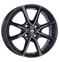 Platin P95 6,5x16 ET37 4x100 60,1 diamant-schwarz
