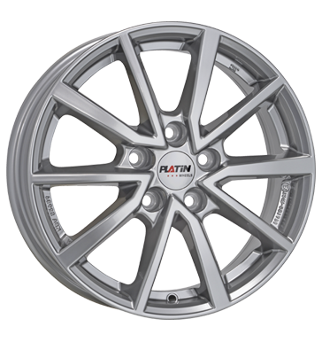 Platin P95 6,5x16 ET43 5x112 57,1 metall silber