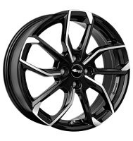 RCDesign RC34 6,5x17 ET43 4x100 54,1 schwarz glanz...