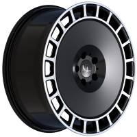 MONOBLOCK PL1 Concave 9,0x20 6x120 ET35 Highgloss Black Polished Elements