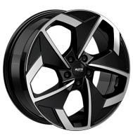 Platin P104 8x19 ET45 5x112 57,1 black polished