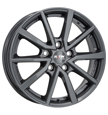 Platin P95 7x17 ET35 5x114,3 66,1 dark grey