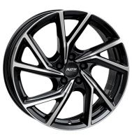 Platin P107 7,5x19 ET49,5 5x114,3 67,1 diamant schwarz...