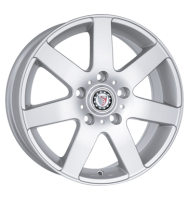 Platin P04 6,5x16 ET22 5x112 66,6 silber